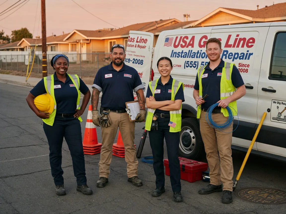Gas Line Installation company in Orange, VA